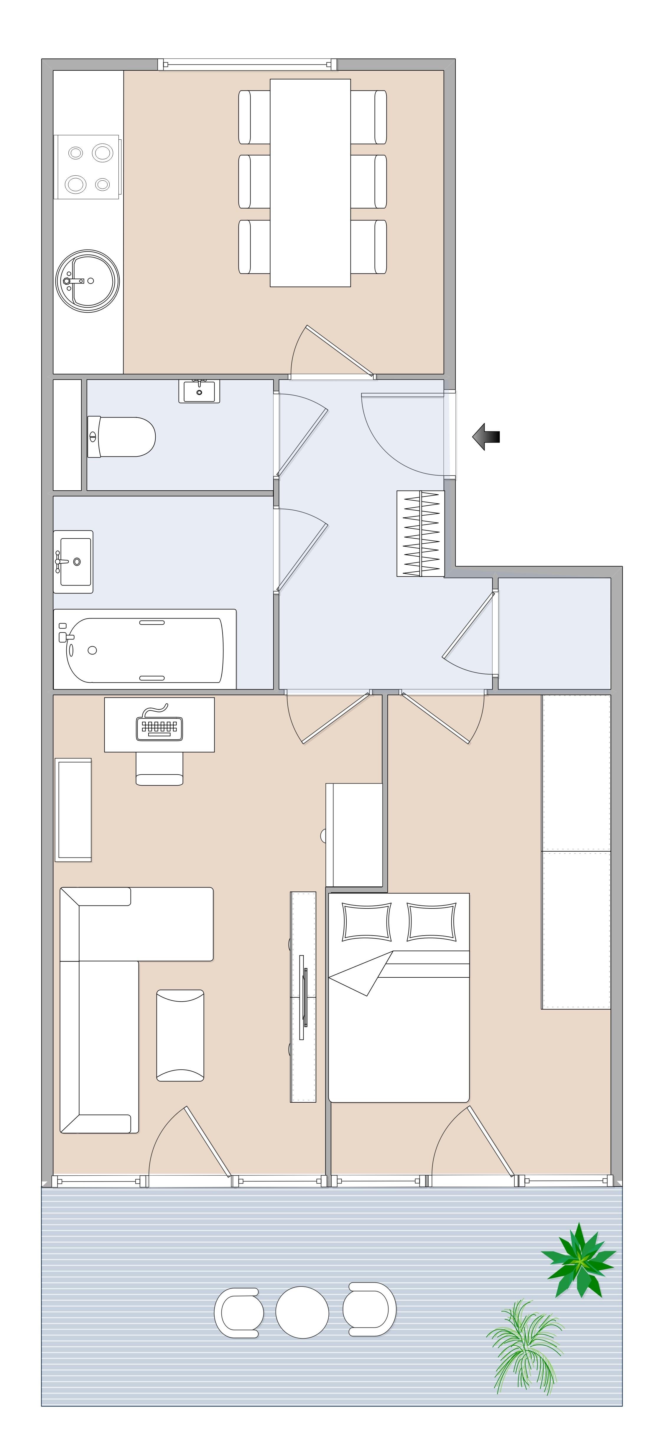 Moderne 2,5 Zimmer Neubauwohnung mit Balkon